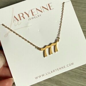 777 Gold Necklace